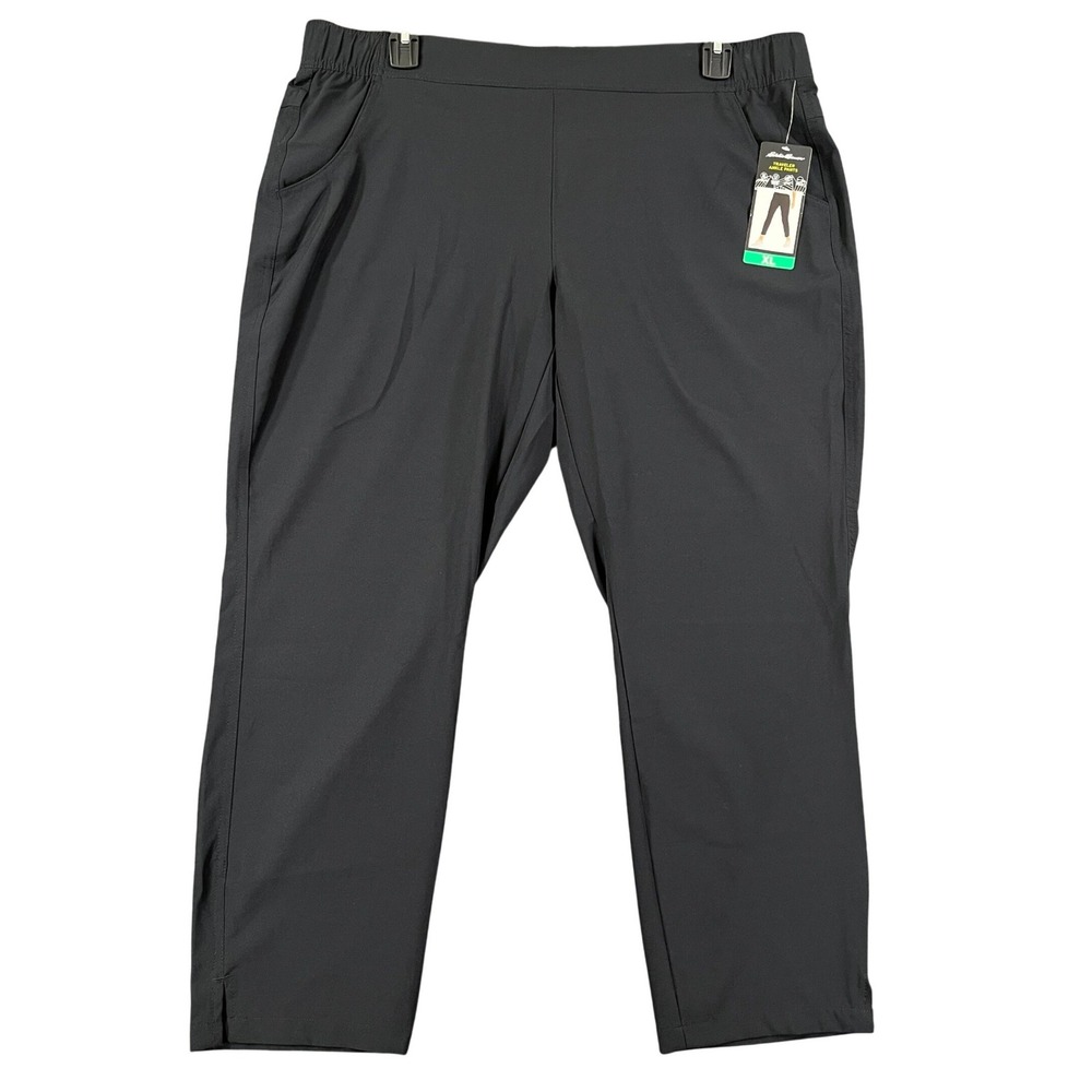 Eddie Bauer Traveler Ankle Pants Womens XL Stretch Lightweight Wicking UPF 50